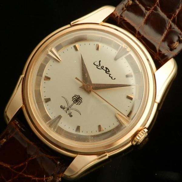 LONGINES 14K Solid Red Gold “المملكة العربية السعودية” w/Longines