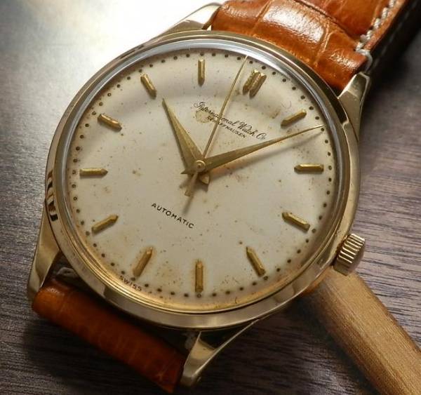 希少1960年☆ペラトンCal.853☆IWC オールドインター☆18金無垢