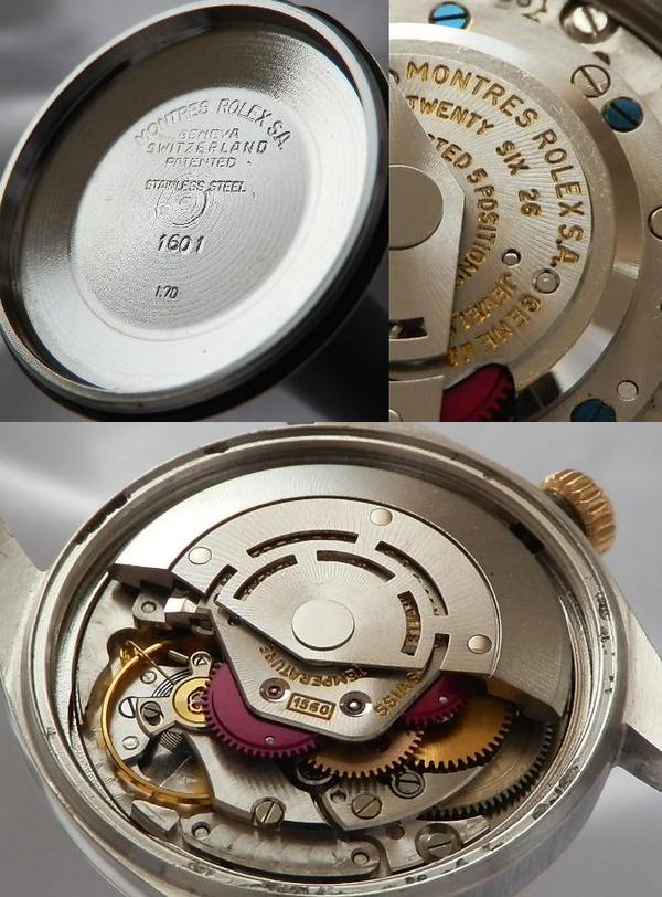 Rolex ロレックス montres s.a 1601 パーツ 自動巻き - 時計