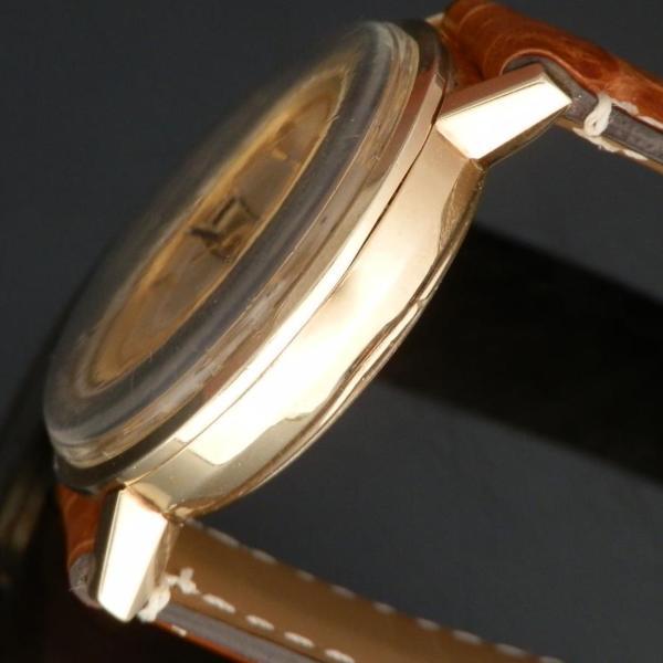 TIFFANY By OMEGA 14K Solid Gold “CYLINDER ONE PIECE” Seamaster De Ville  14金無垢シャンパンゴールド シリンダー2ピース防水ケース” シーマスター デビル Ref.C6865/Cal.1020 ティファニーWネーム |  アンティーク時計の販売・修理・買取【クールオークション】