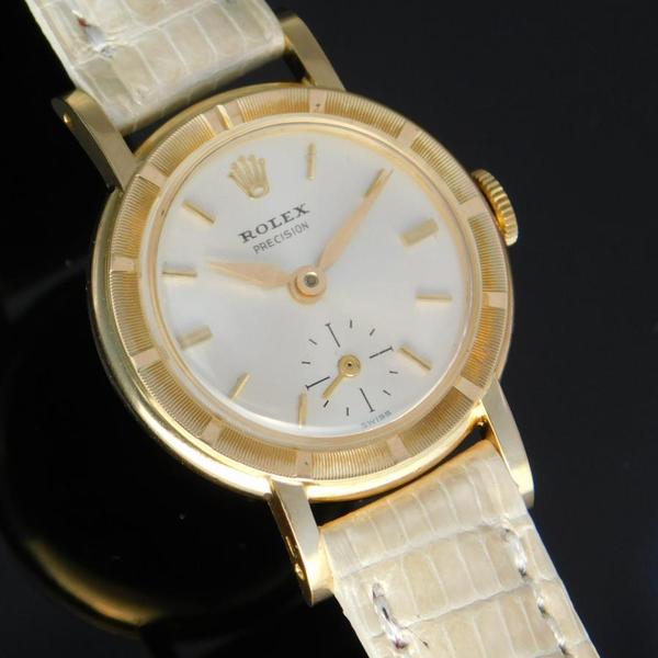 R O L E X 18K Solid gold “Needed Bezel Round” Small Second☆18金無垢 ラウンドケース  “ニーディッドベゼル” スモールセコンド Ref.J8823/Cal.1100 | アンティーク時計の販売・修理・買取【クールオークション】