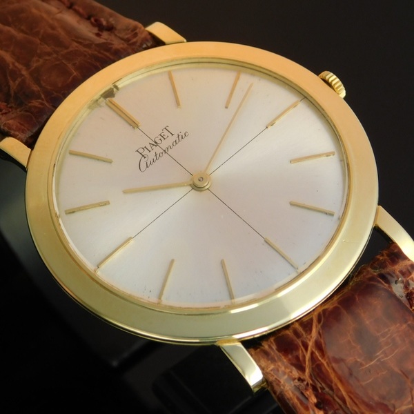 P I A G E T Ultra Slim “AUTOMATIC MICRO-ROTOR” 24K Solid gold Auto