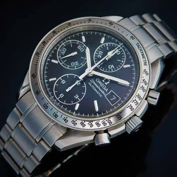 O M E G A Smooth Thchymetre Bezel “SPEEDMASTER” Black orignal  Dial☆スムースタキメーターベゼル “スピードマスター” ブッラクオリジナルダイアル 175.0084/Cal.1152 |  アンティーク時計の販売・修理・買取【クールオークション】