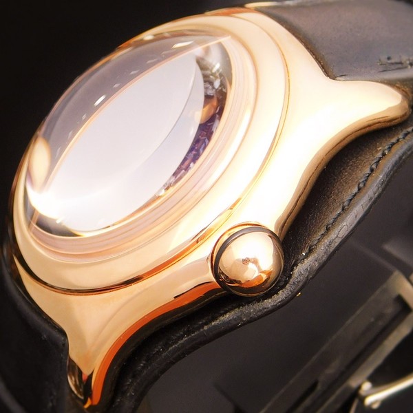 CORUM 18k Solid Pink Gold BUBBLE PRIVATEER Limited Edition Size