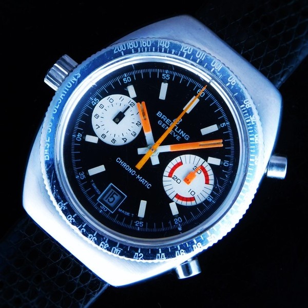 BREITLING The World's First Auto Chronograph “CHRONO-MATIC” Oval 