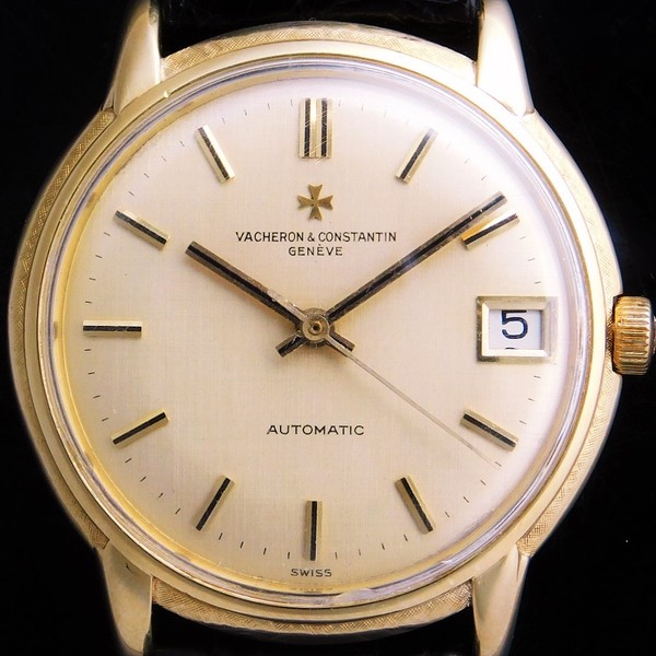 VACHERON & CONSTANTIN The First “18K SOLID GOLD GUILLOCHE ROTER ...