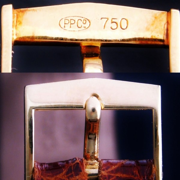 PATEK PHILIPPE 18K Solid Rose Gold Rectangular – TOP HAT – 18K 