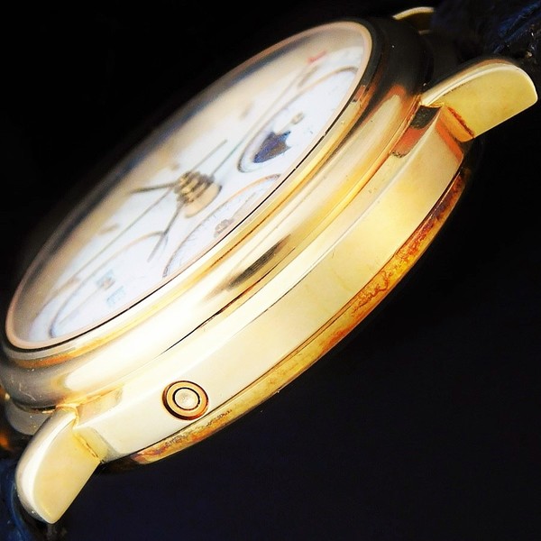 ETERNA Triple Calendar u0026 MOONPHASE “ETERNA・MATIC” Chronograph In  Gold☆中古美品Ref.678.2147.68S☆18金無垢☆エテルナ マティック トリコンパックス  クロノグラフ☆ギャランティー付属☆キャリバー7751 | アンティーク時計の販売・修理・買取【クールオークション】