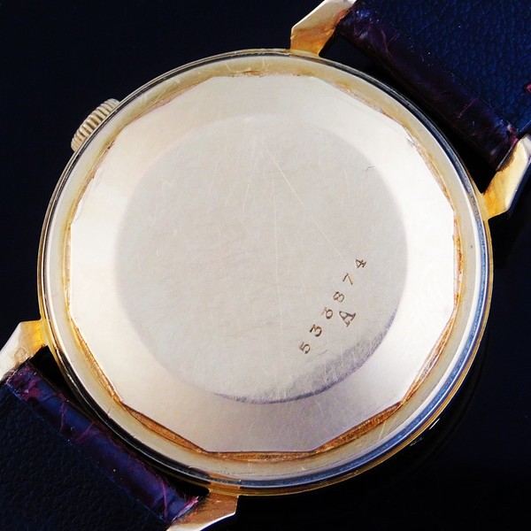 JAEGER LECOULTRE 14k Solid gold “POWER RESERVE INDICATOR” “Louis 