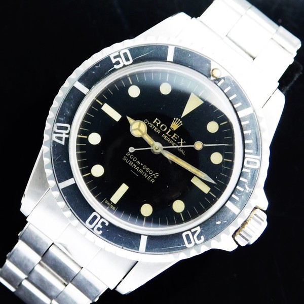 R O L E X Only 1963's story！Glossy Dial “UNDER-LINE” Top Square 