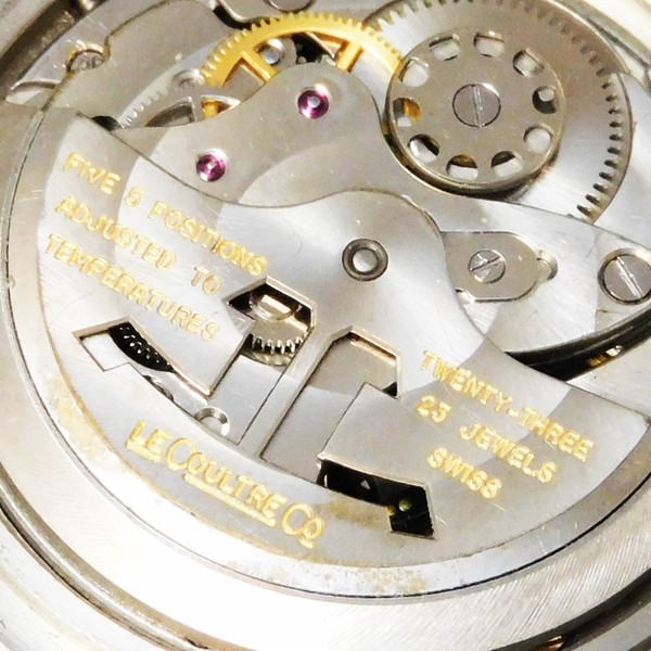 【春夏新作】H0407-11 6568腕時計　ジャガールクルト　クロノメーター　ジオマティック　18金無垢　角型　自動巻き　約52.7g　メンズ ジャガー・ルクルト
